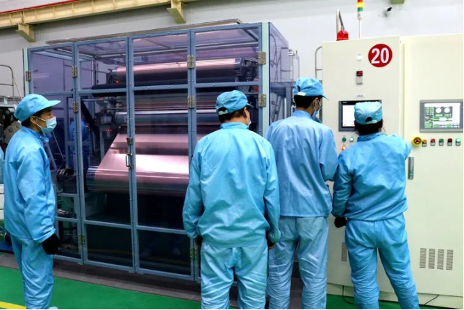 宝鑫电子三期一段年产5000吨锂电铜箔项目投产