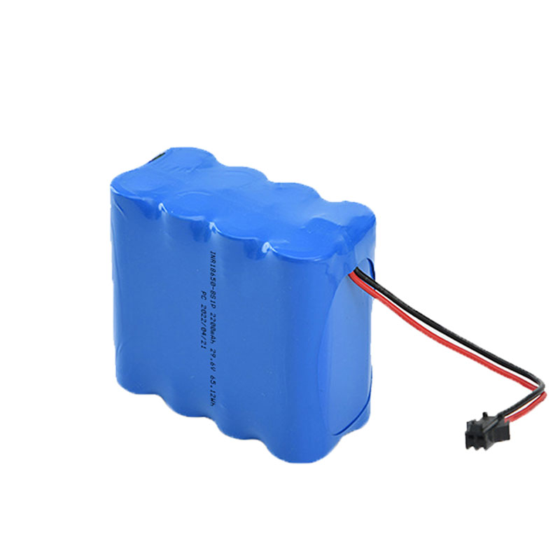 29.6V 2200mah 18650 battery pack