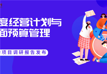 我司发布咨询项目调研报告